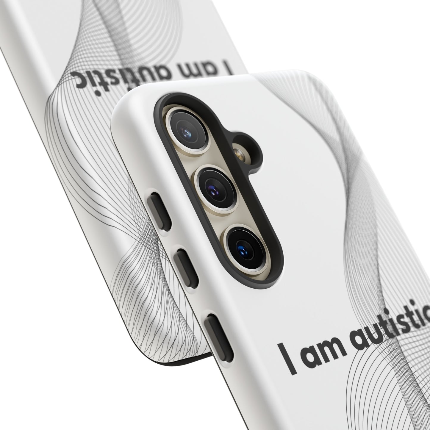 "I am autistic" Premium Quality Phone Case