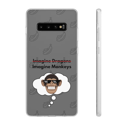 "Imagine Monkeys" High Quality Phone Case