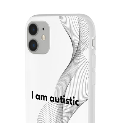 "I am autistic" High Quality Phone Case