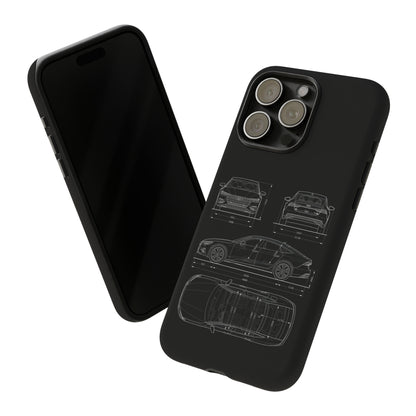 "Car Blueprint RS7" Premium Quality Phone Case