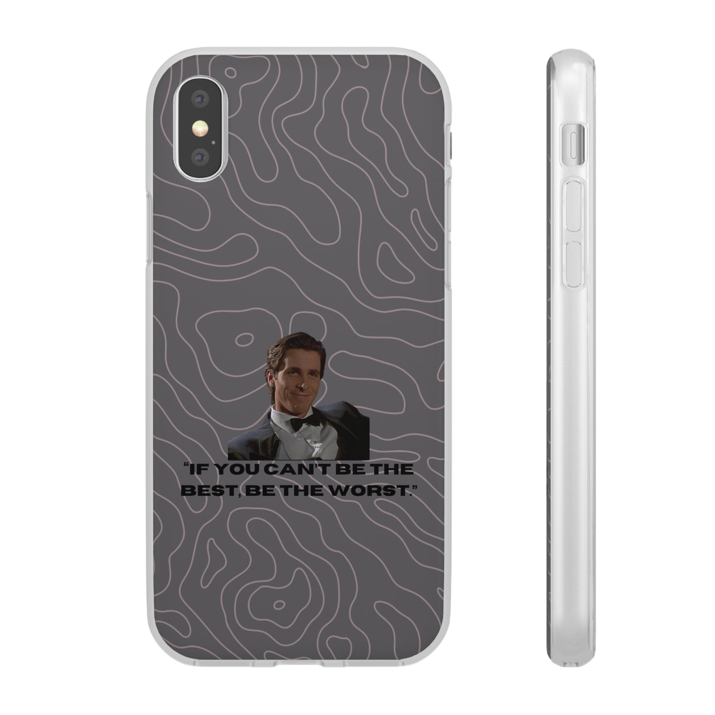 "If you can't be the best, be the worst" High Quality Phone Case