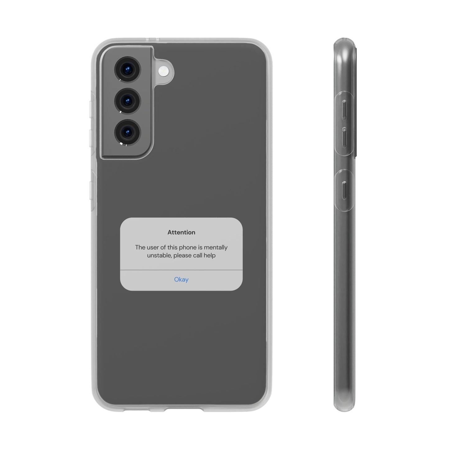 "Attention Notification" High Quality Phone Case