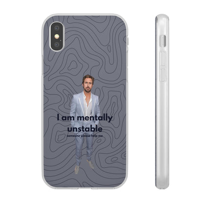 "I am mentally unstable" High Quality Phone Case