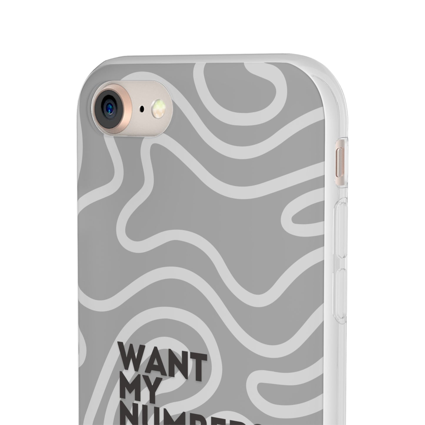 "Want my number?" High Quality Phone Case