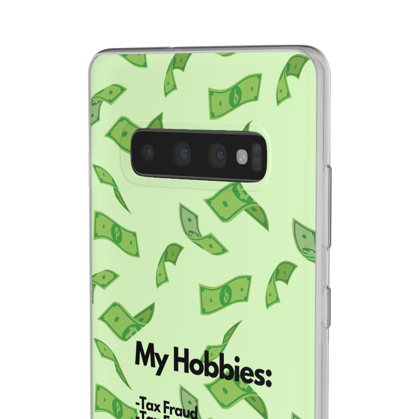 "My hobbies: -Tax Fraud" High Quality Phone Case