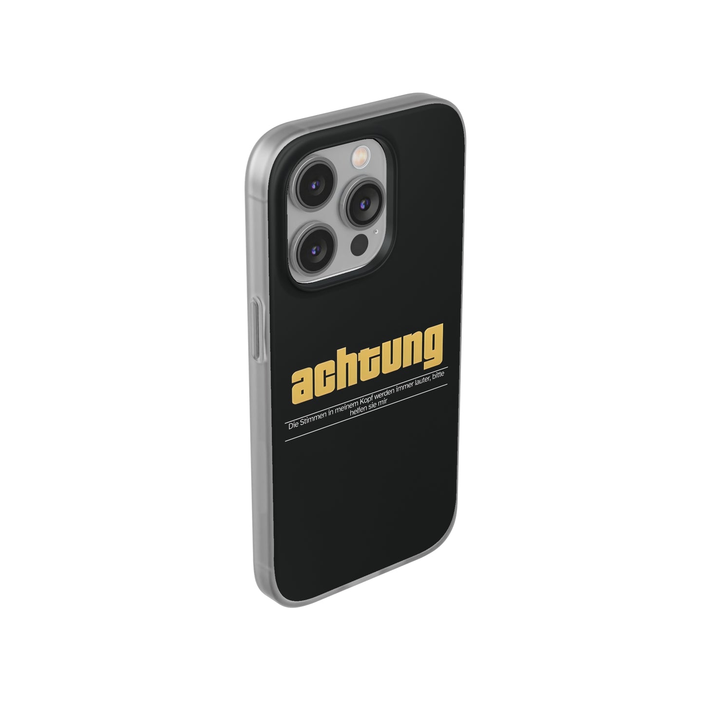 "Achtung (Stimmen)" High Quality Phone Case