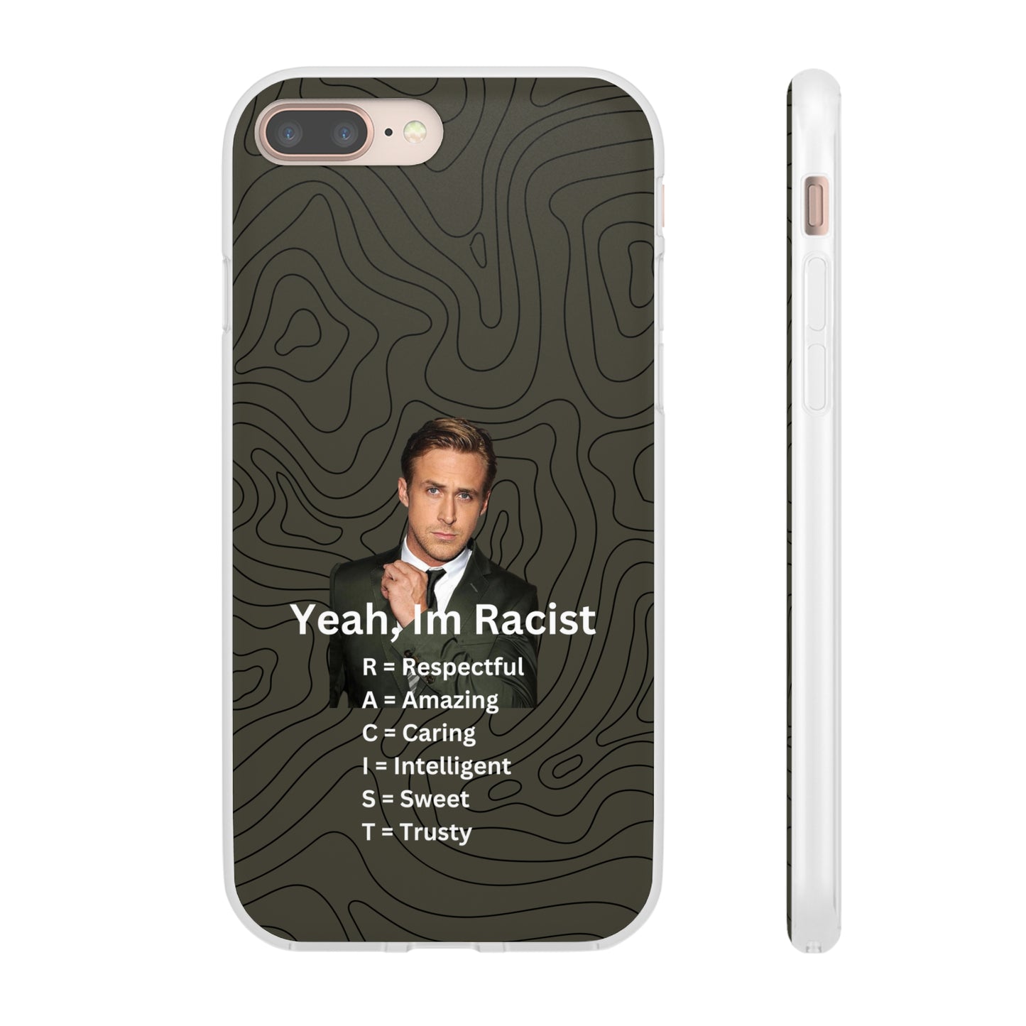 "Yeah, I'm Racist" High Quality Phone Case