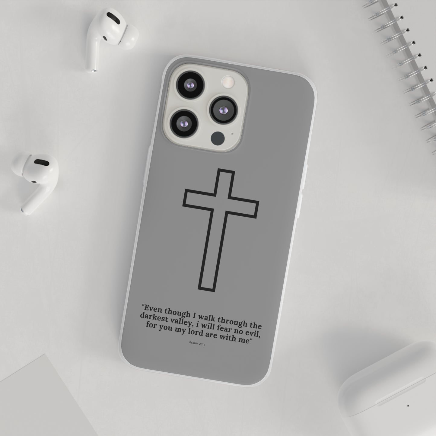 "Psalm 23:4" High Quality Phone Case