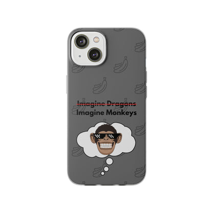 "Imagine Monkeys" High Quality Phone Case