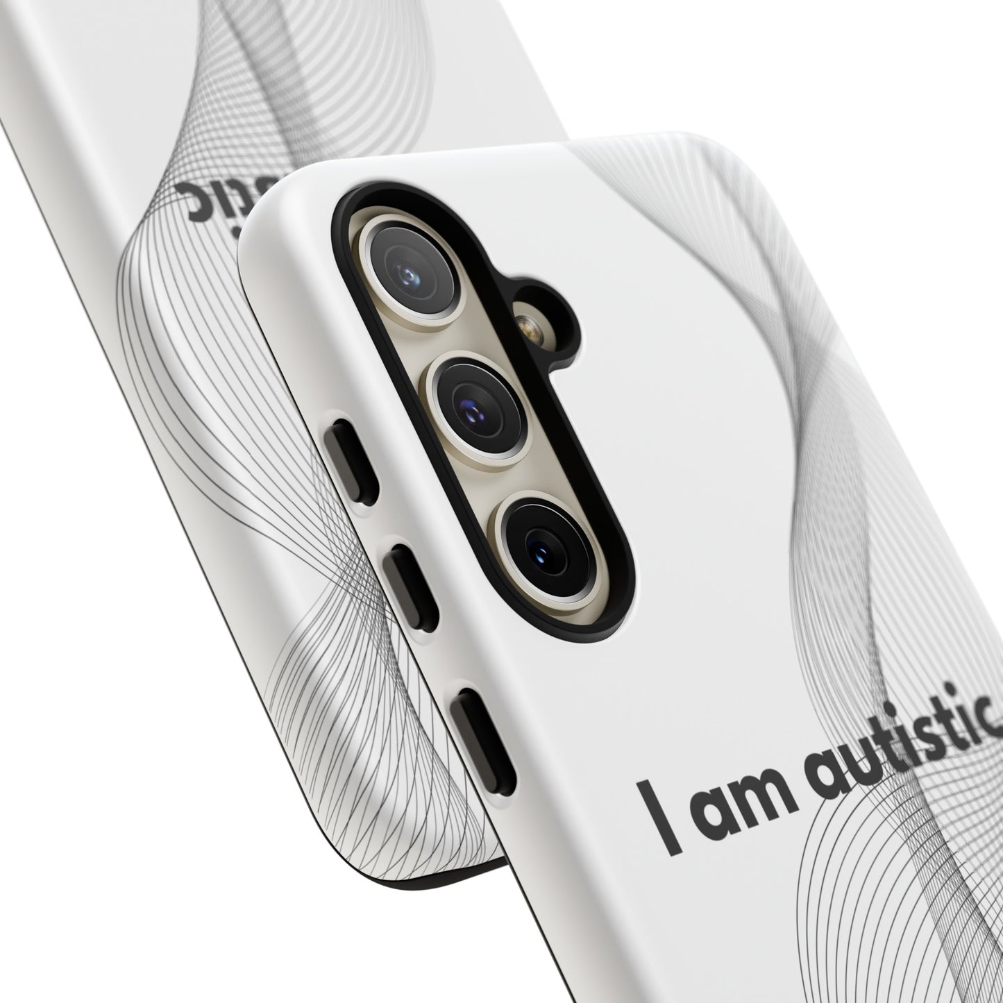 "I am autistic" Premium Quality Phone Case