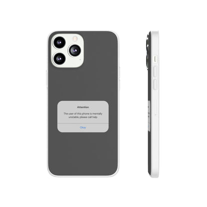 "Attention Notification" High Quality Phone Case