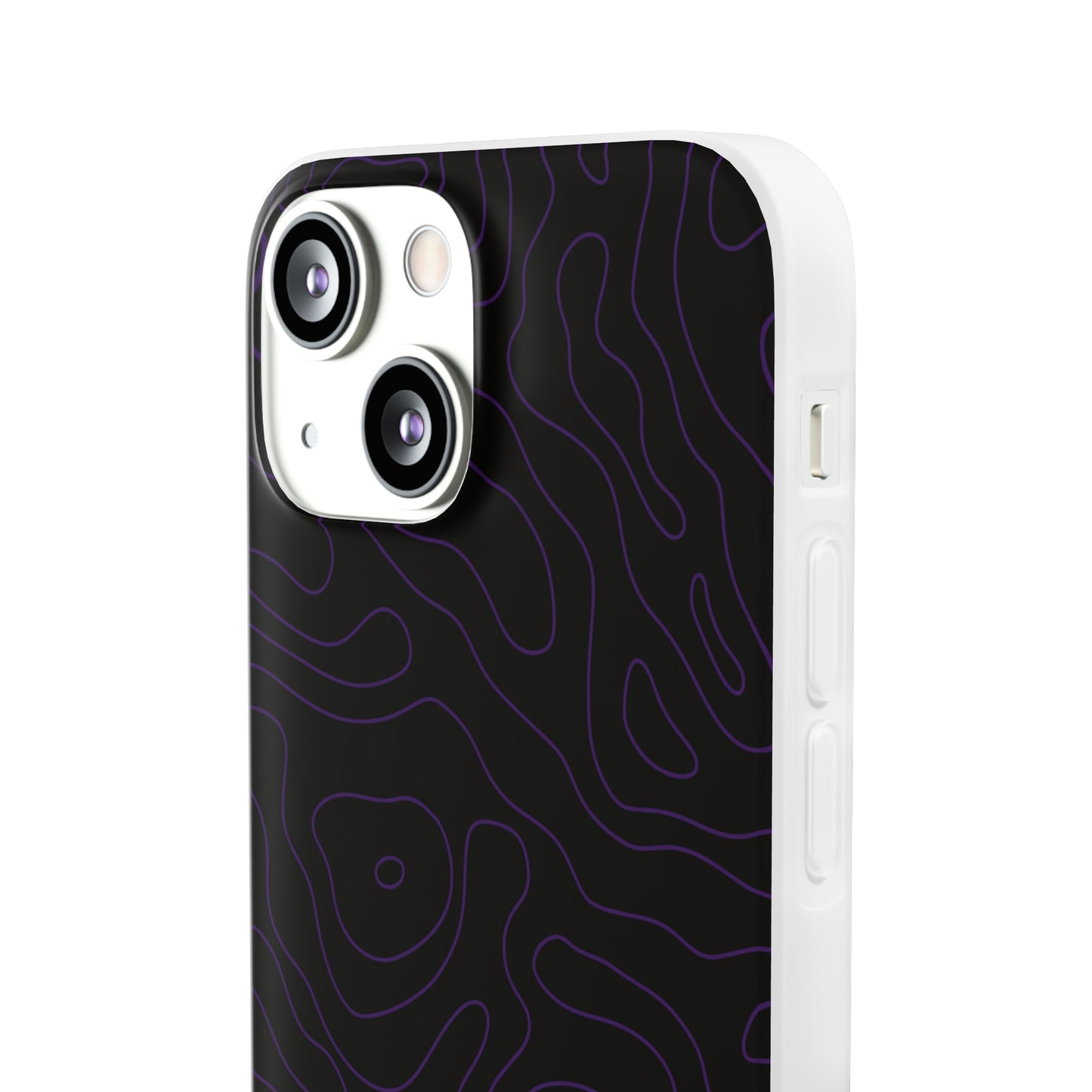 "Purple Topography" High Quality Phone Case