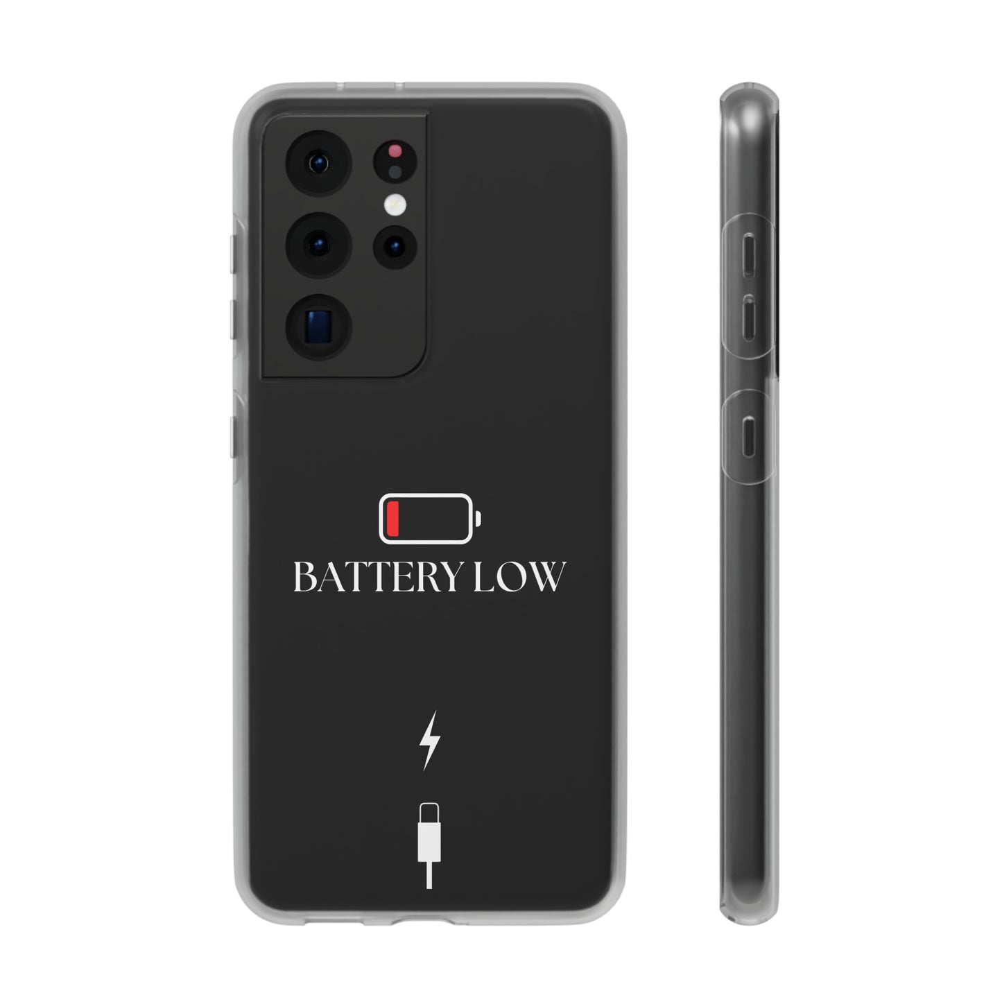 "Battery Low" High Quality Phone Case