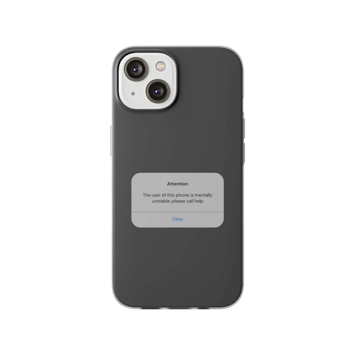 "Attention Notification" High Quality Phone Case