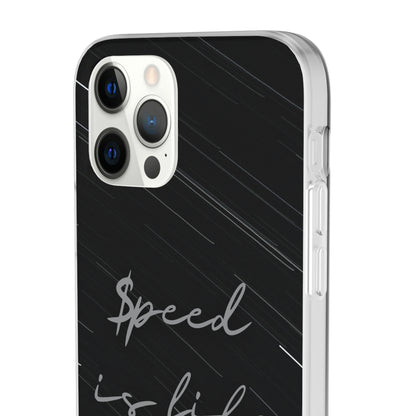 "Speed is life" High Quality Phone Case