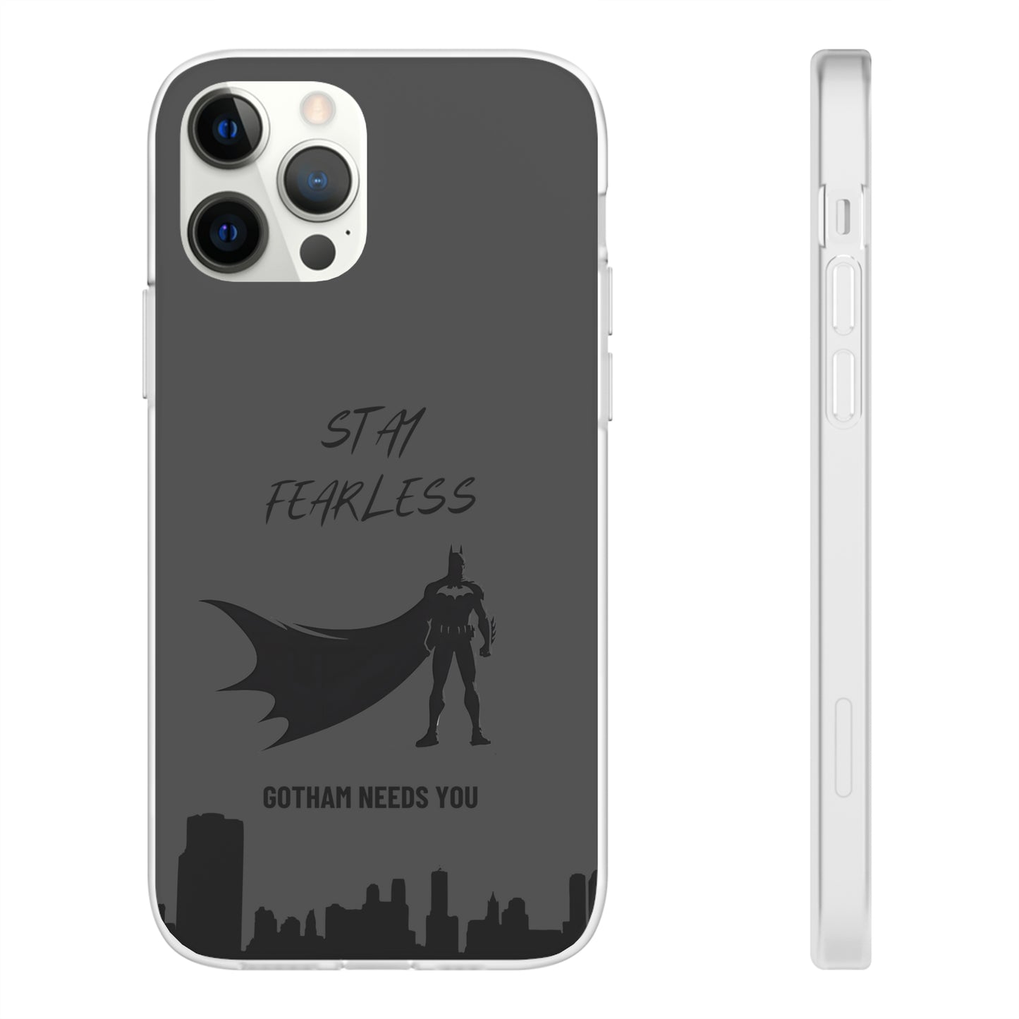 "Stay fearless, Gotham needs you" High Quality Phone Case