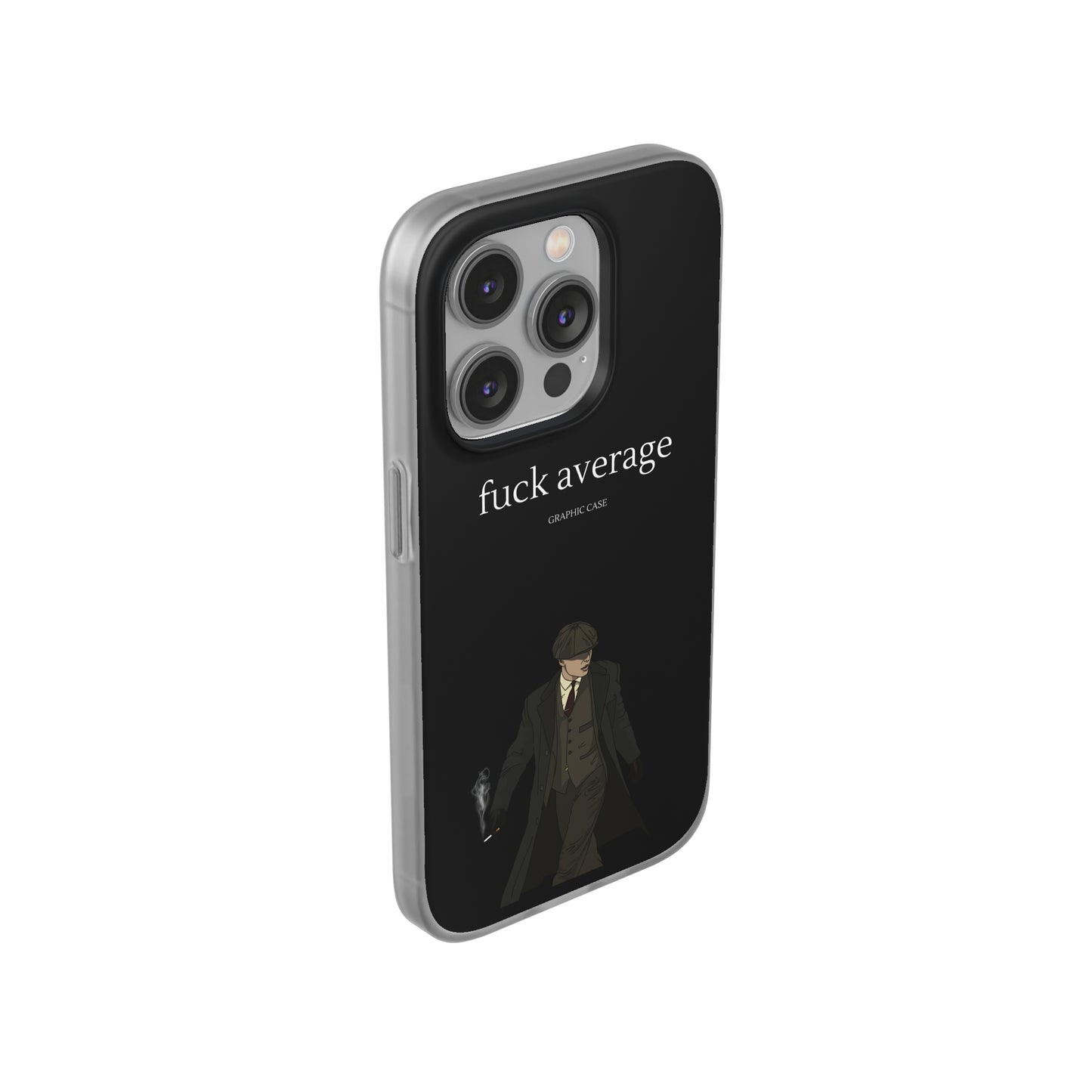 "fuck average" High Quality Phone Case