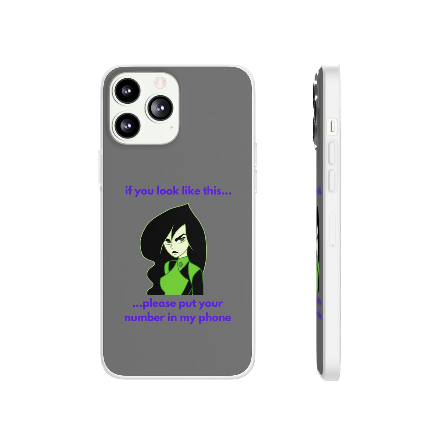 "If you look like this..." High Quality Phone Case