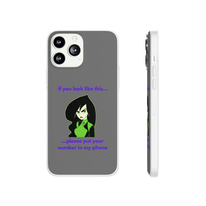 "If you look like this..." High Quality Phone Case