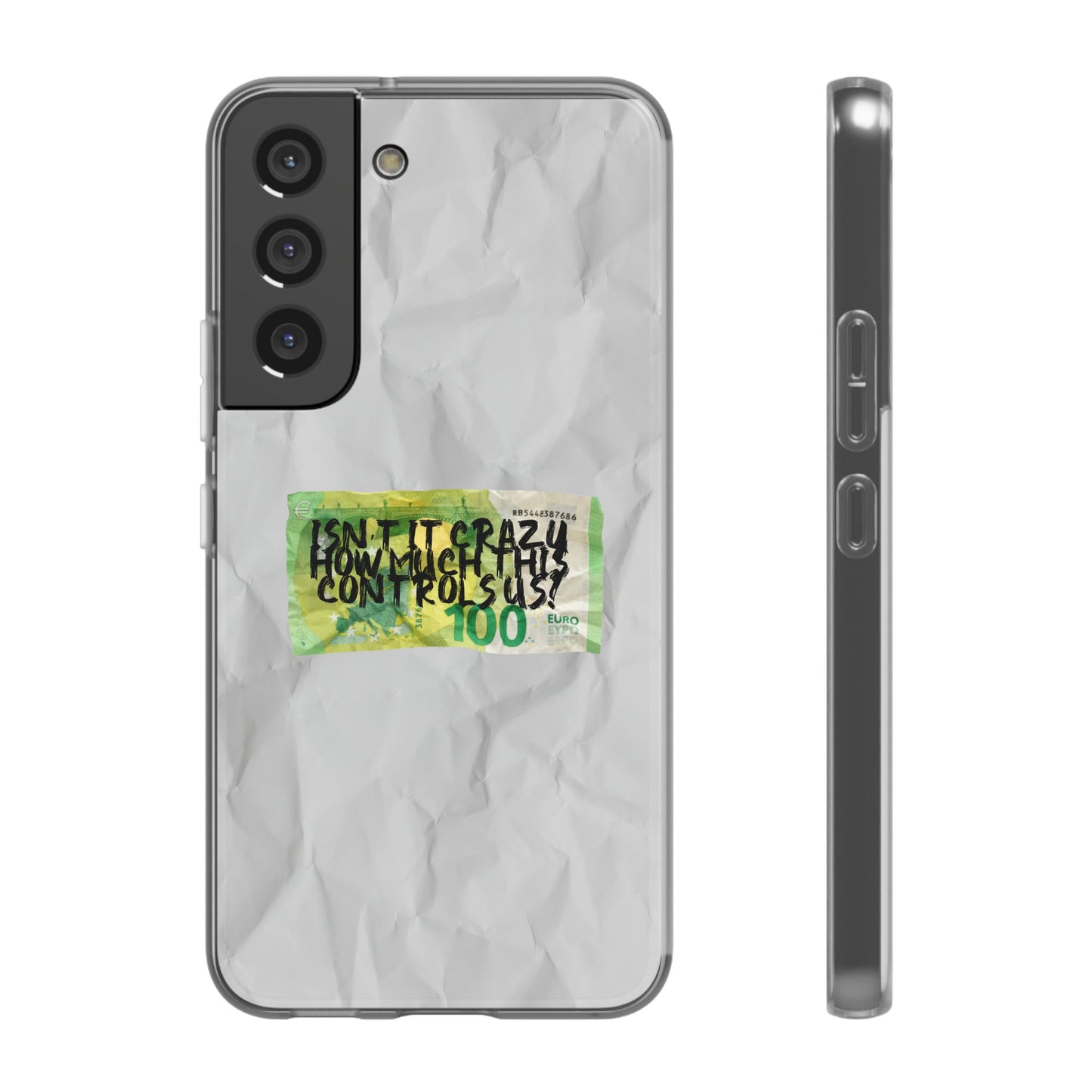 "Isn't It Crazy How Much This Controls Us?" High Quality Phonecase