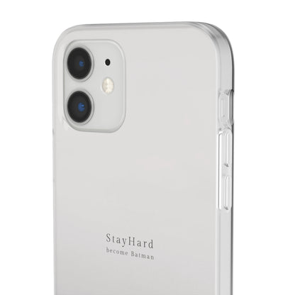 "Stay Hard become Batman" High Quality Phone Case