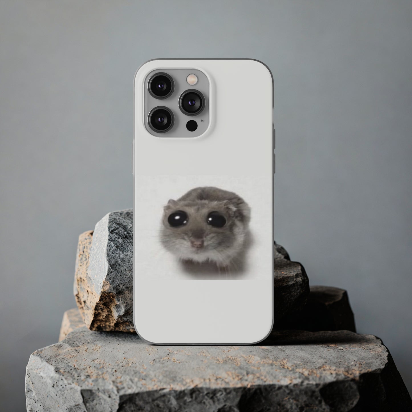 "Sad hamster" High Quality Phone Case