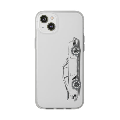 "Car Blueprint 2" High Quality Phone Case