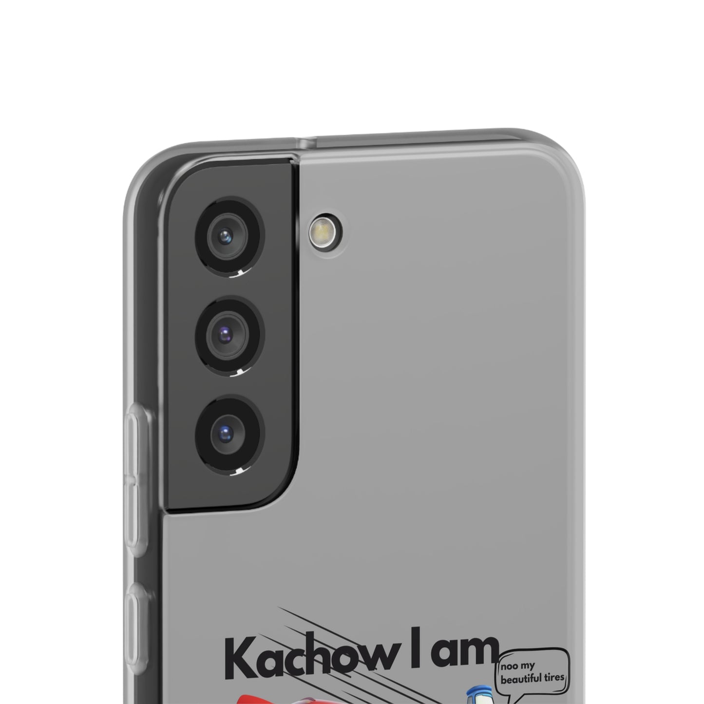 "Kachow into a tree" High Quality Phone Case