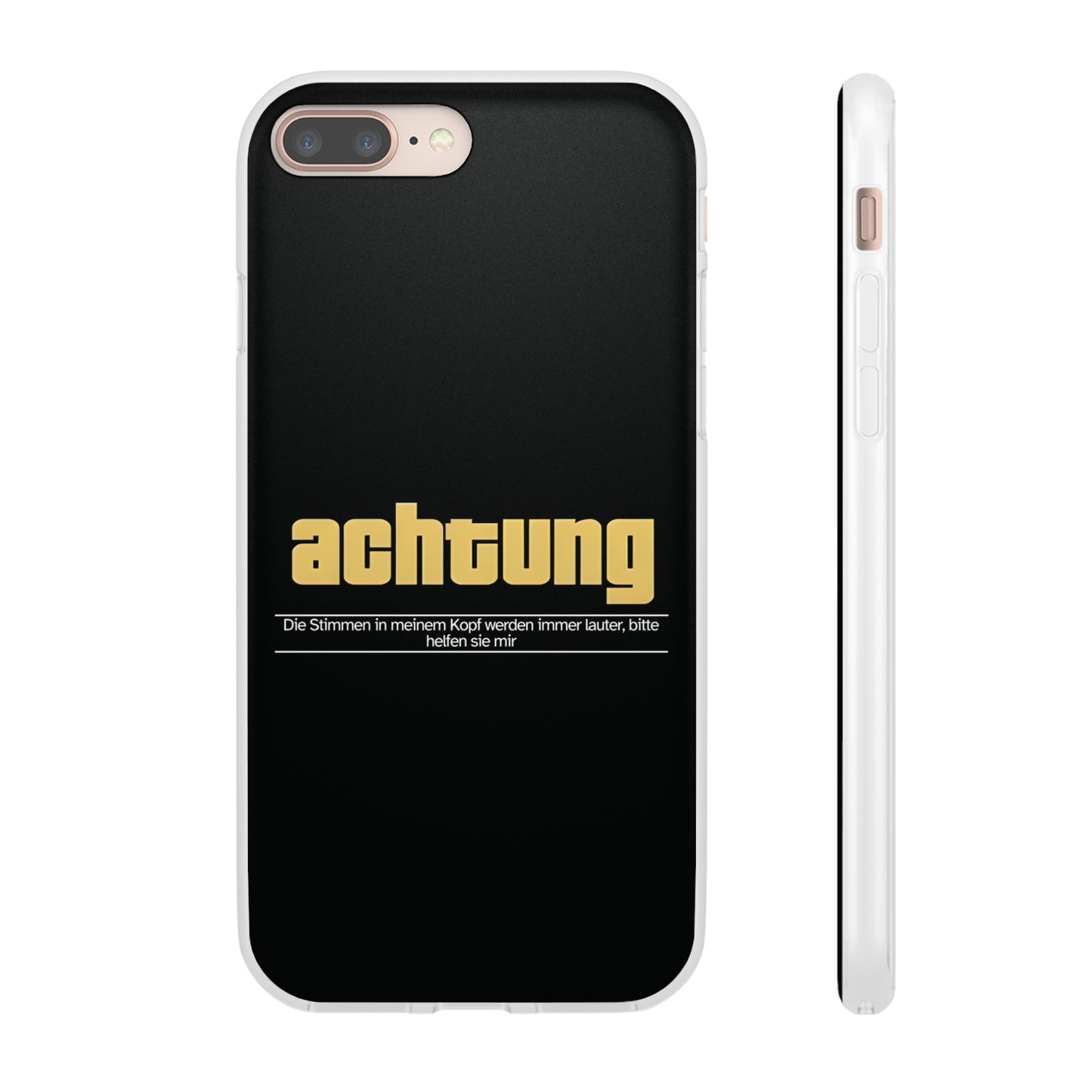 "Achtung (Stimmen)" High Quality Phone Case