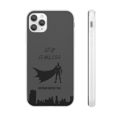 "Stay fearless, Gotham needs you" High Quality Phone Case