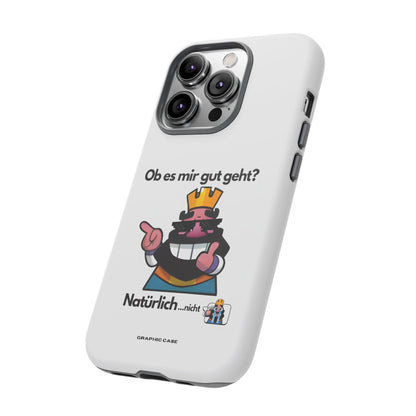 "Ob es mir gut geht?" Premium Quality Phone Case