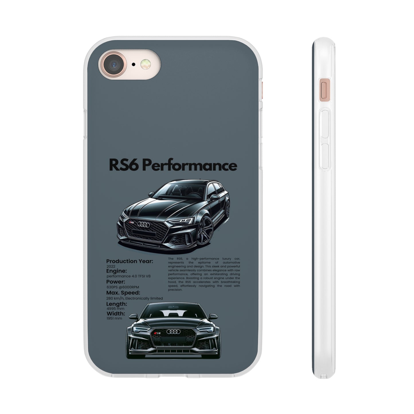 "RS6 Performance" High Quality Phone Case