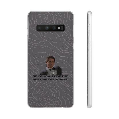 "If you can't be the best, be the worst" High Quality Phone Case