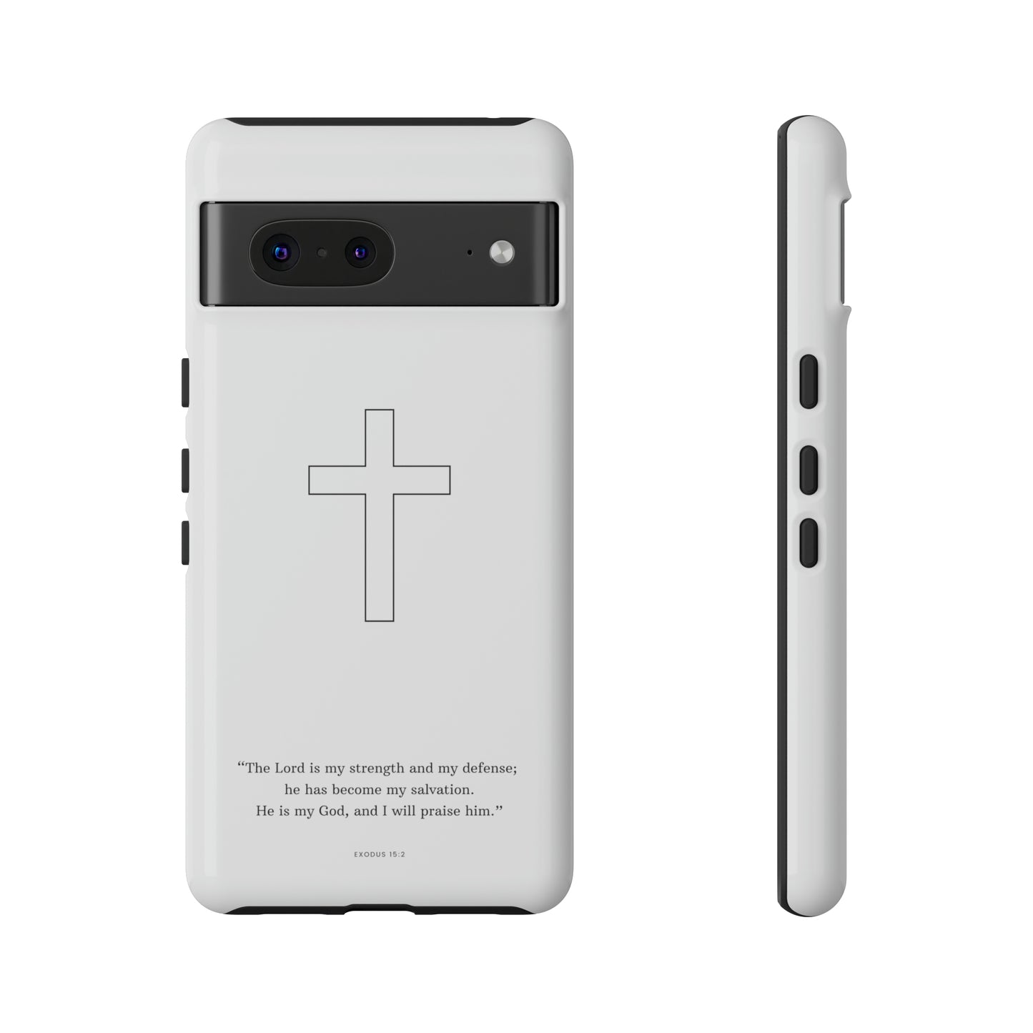 "Exodus 15:2" Premium Quality Phone Case