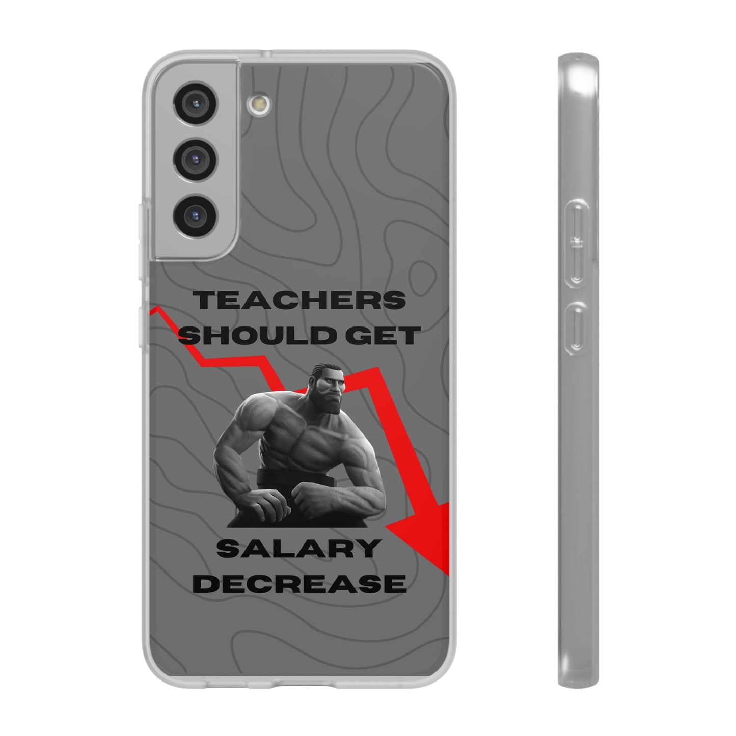 "Teachers should get salary decrease" High Quality Phone Case