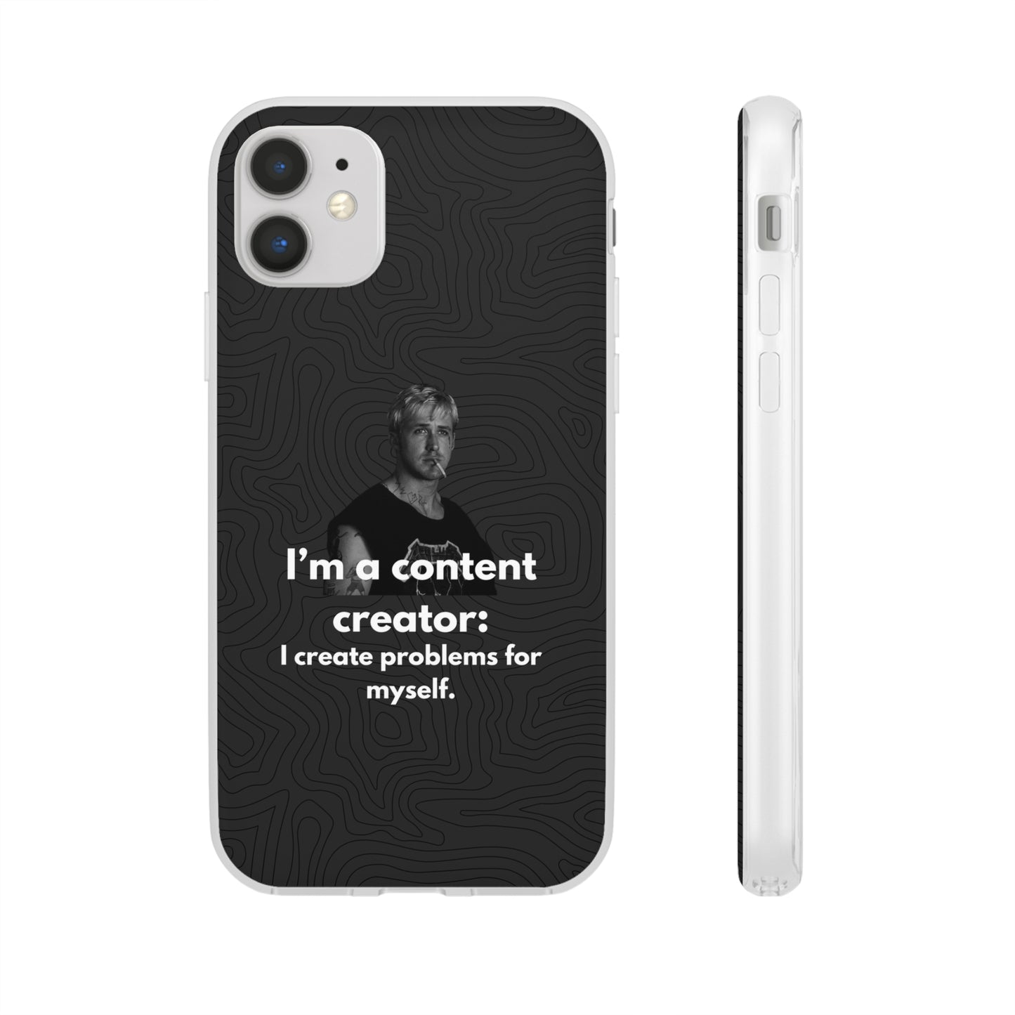 "I'm a content creator" High Quality Phone Case