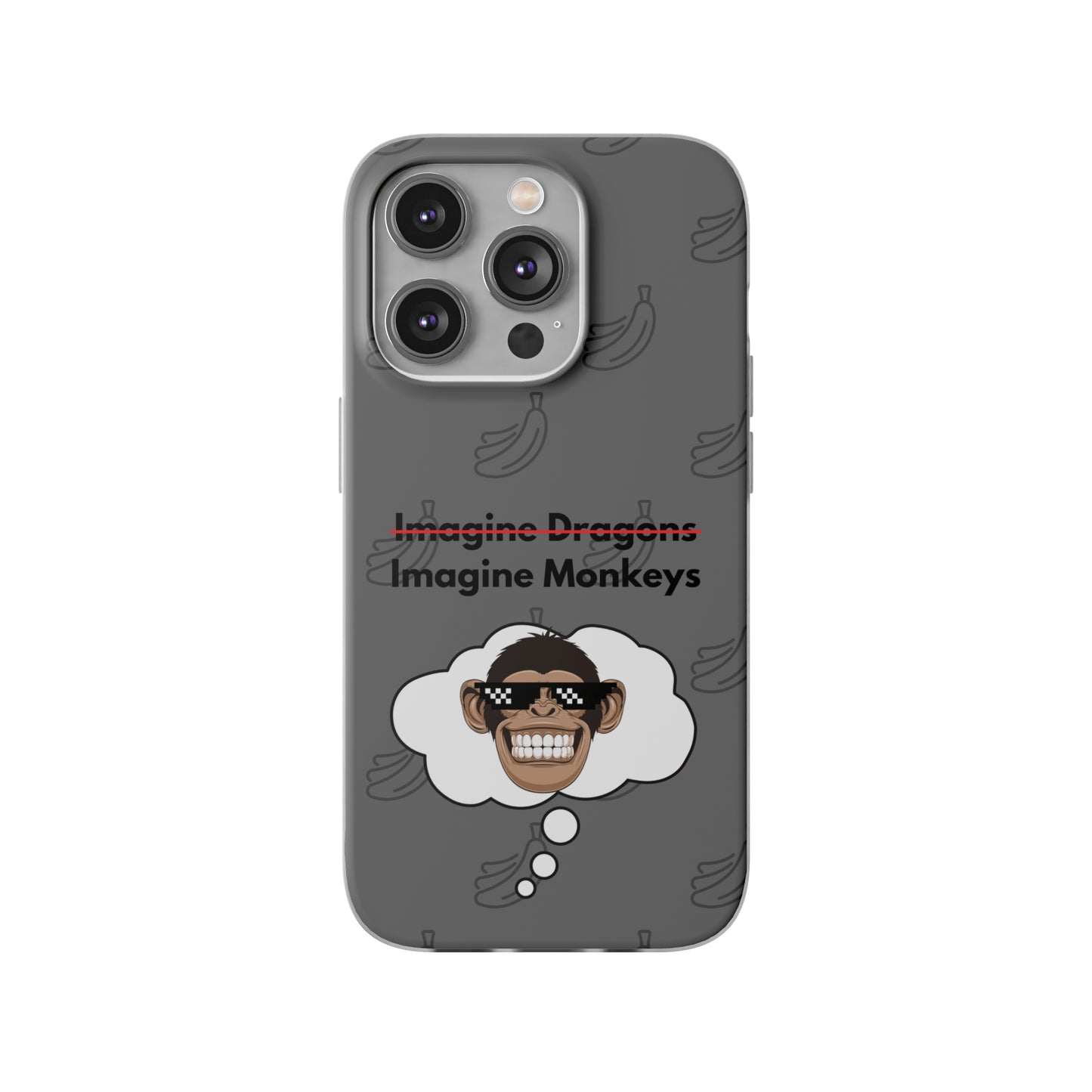 "Imagine Monkeys" High Quality Phone Case