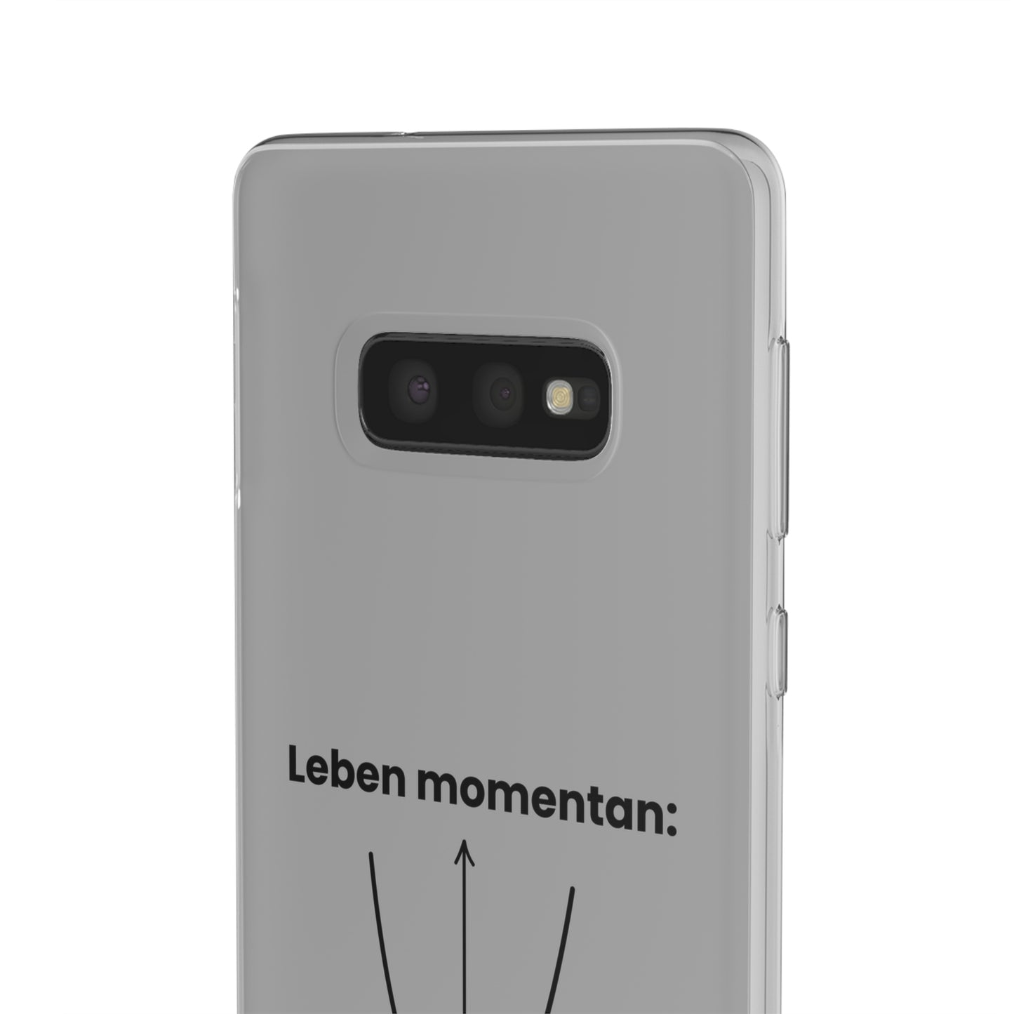 "Leben momentan" High Quality Phone Case