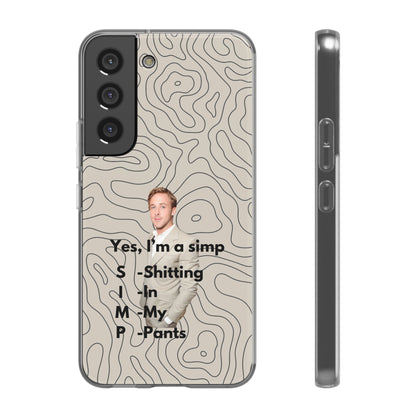 "Yes, I'm a simp" High Quality Phone Case