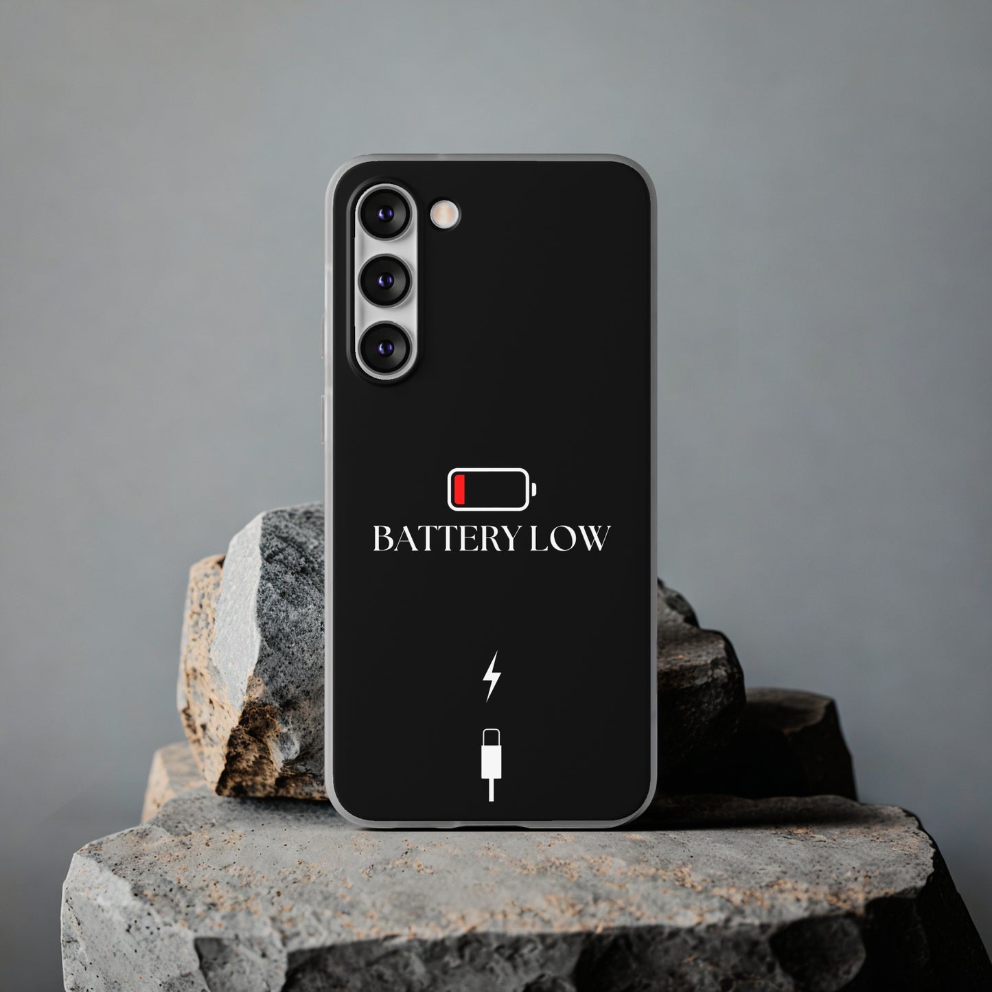 "Battery Low" High Quality Phone Case