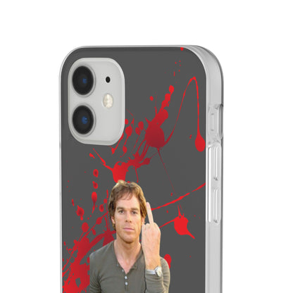 Dexter Middle Finger High Quality Phone Case