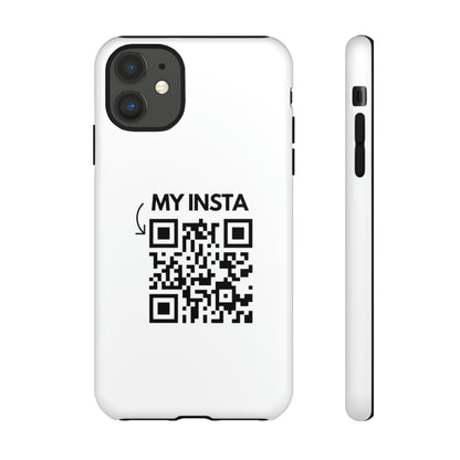 "Scan for Rick Roll" Premium Quality Phone Case