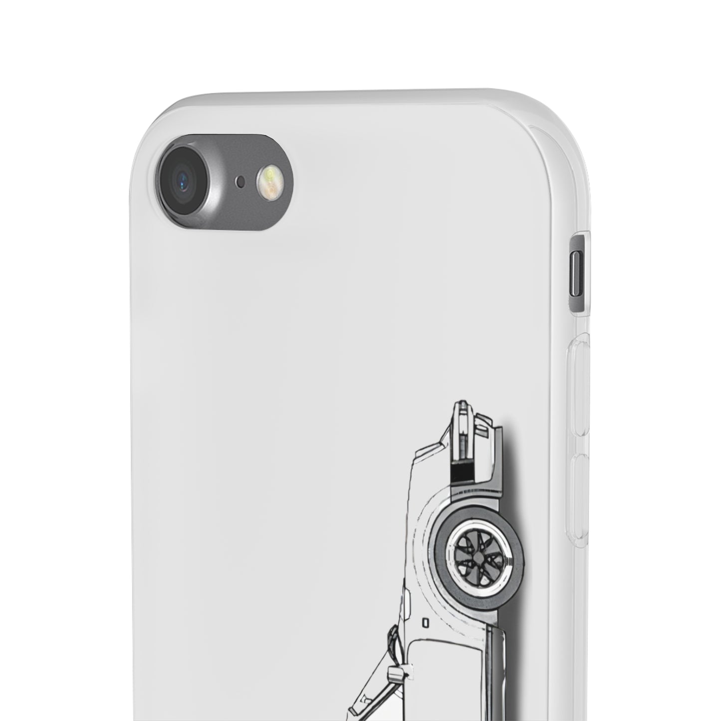 "Car Blueprint 2" High Quality Phone Case