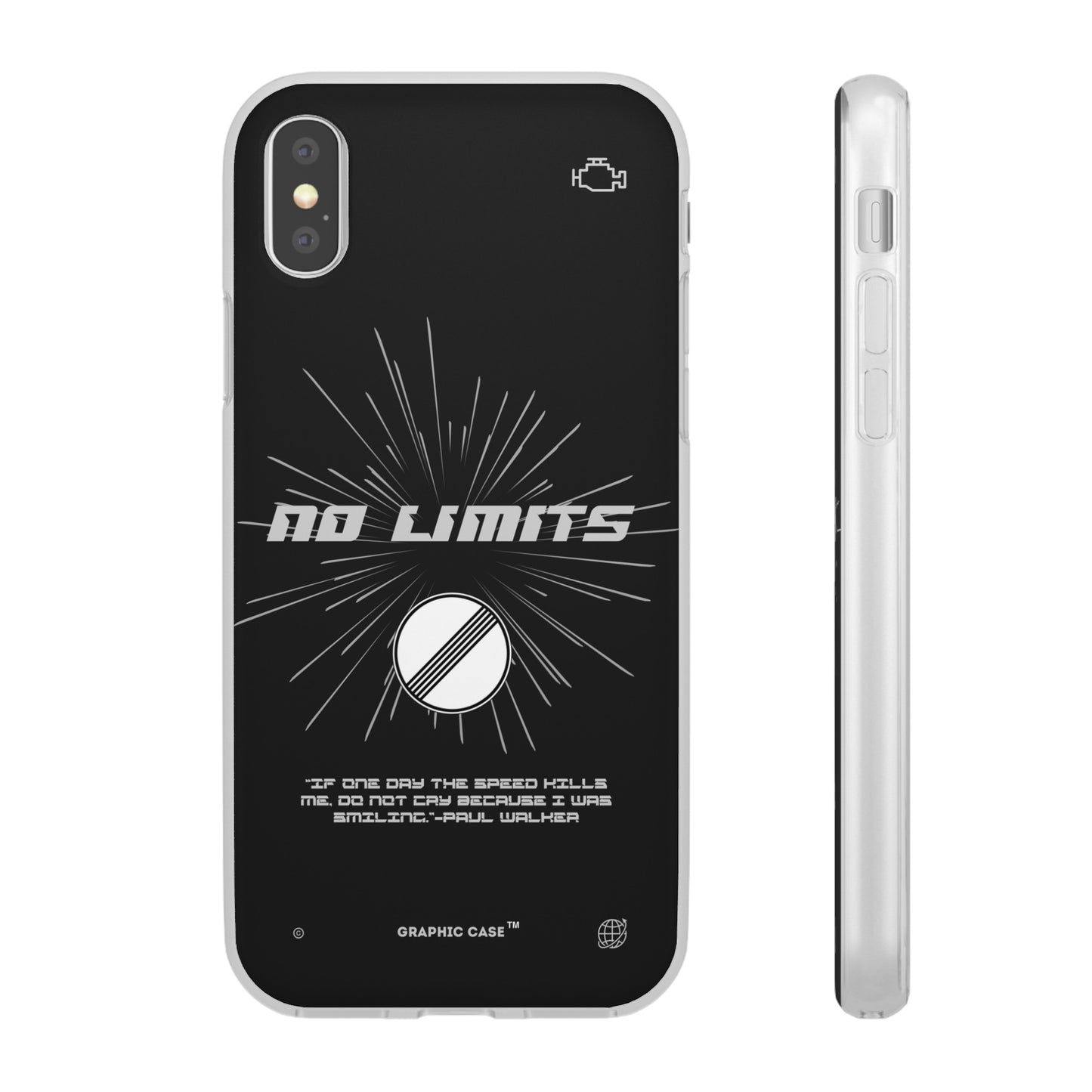 "No limits" High Quality Phone Case