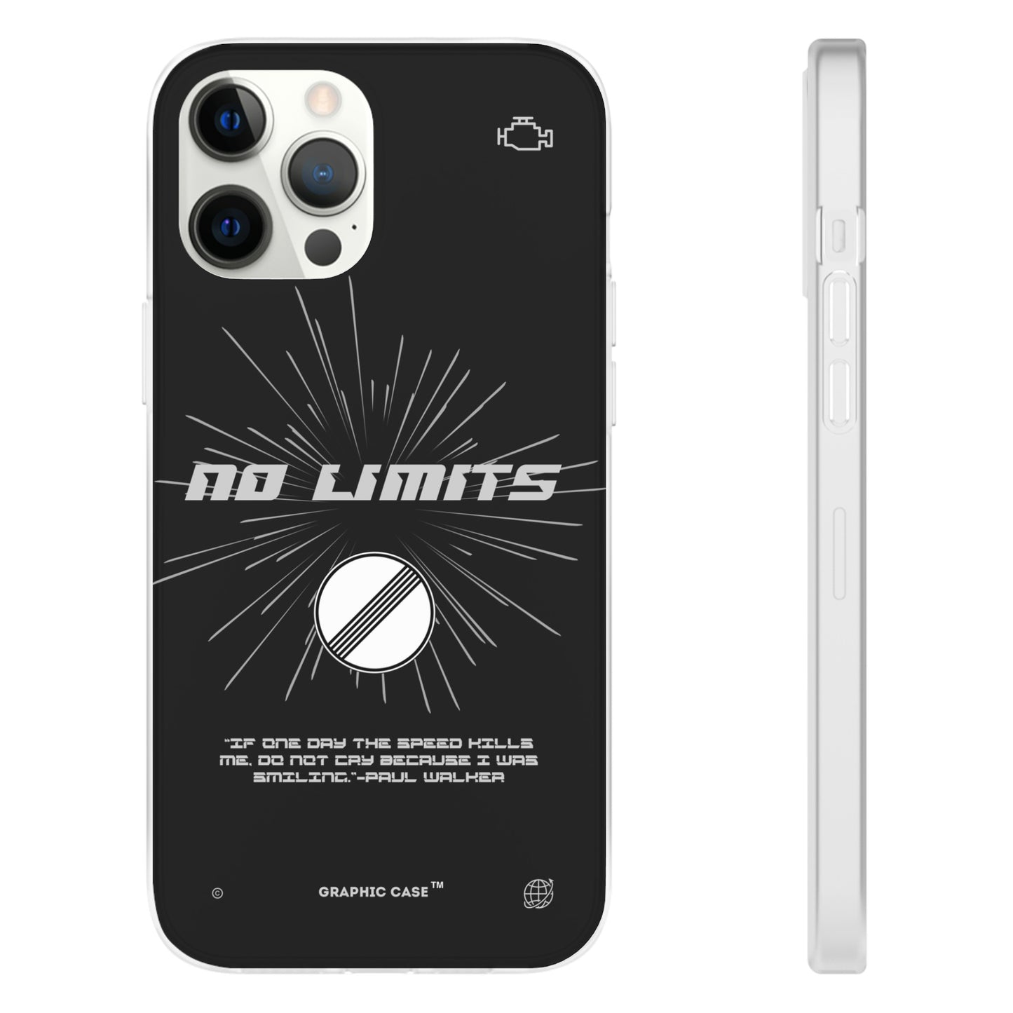 "No limits" High Quality Phone Case