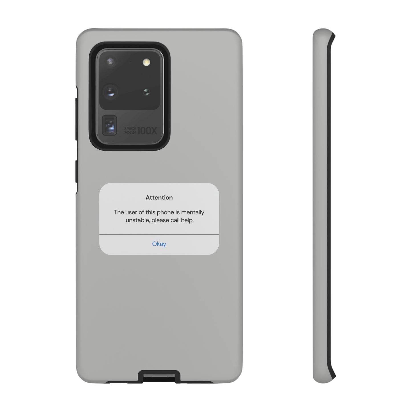 "Attention Notification" Premium Quality Phone Case