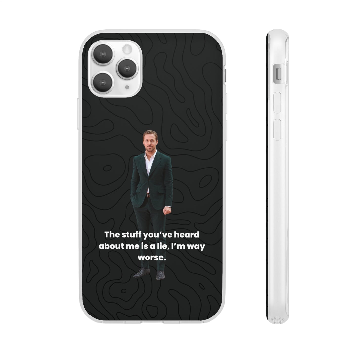 "The stuff you've heard about me..." High Quality Phone Case