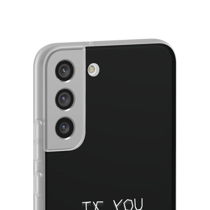 "If you read this you are stupid :)" High Quality Phone Case