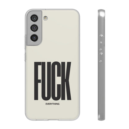 "FUCK everything" High Quality Phone Case