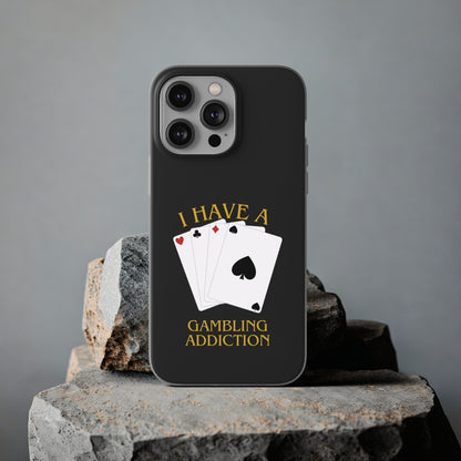 "GAMBLING ADDICTION" High Quality Phone Case